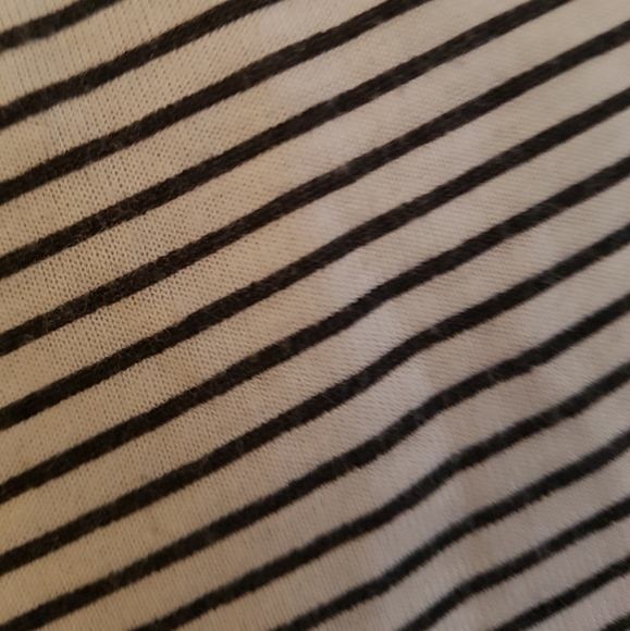 American Eagle Striped Crop Top Tee - Picture 3 of 4